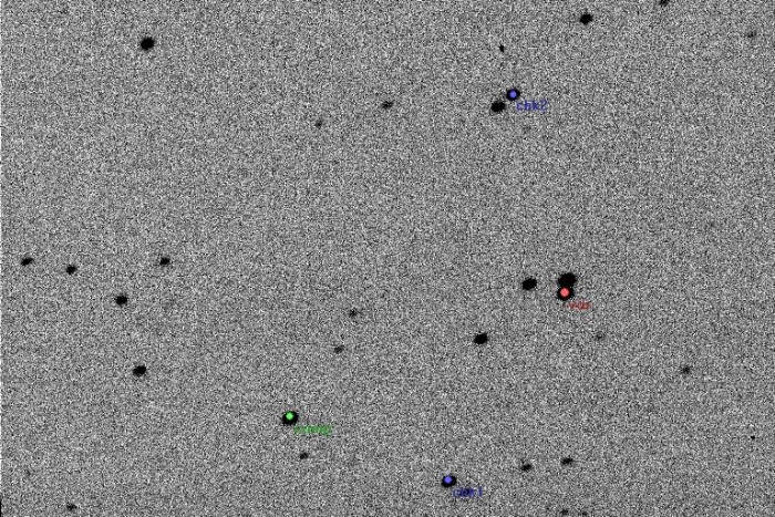 Mapka - GU Leo, JD 2454500.47034