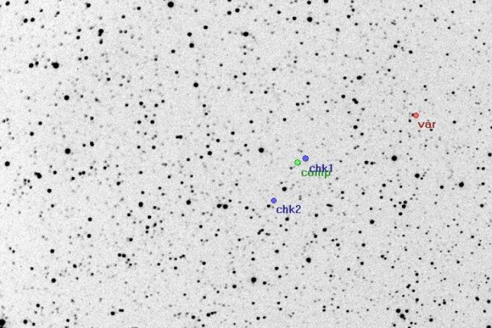 Mapka - V1094 Cas, JD 2454335.44762