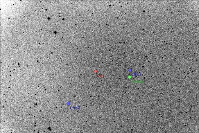 Mapka - EW Ori, JD 2454857.31022