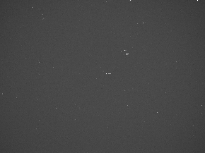 Mapka - RW Tau, JD 2455225.30658