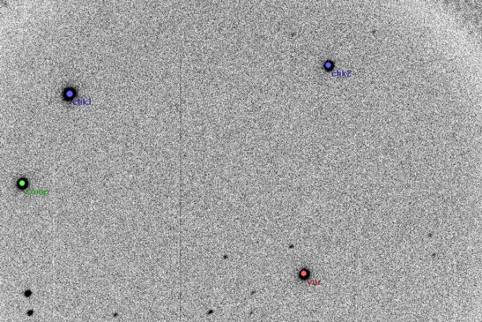 Mapka - XY Boo, JD 2455385.33516