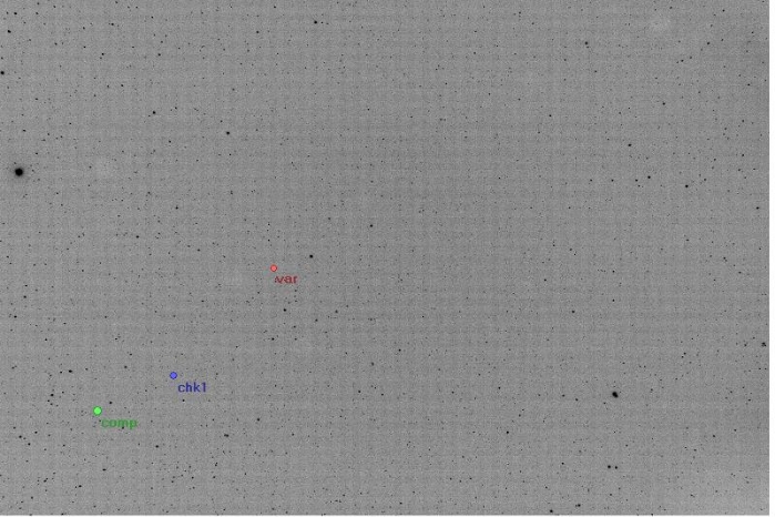 Mapka - V2477 Cyg, JD 2455421.36571