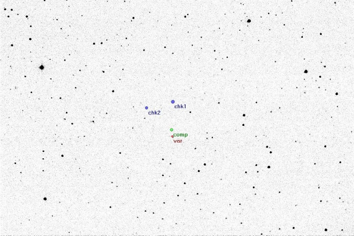 Mapka - HR Gem, JD 2455626.26758