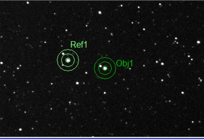 Mapka - V2486 Cyg, JD 2455806.27056