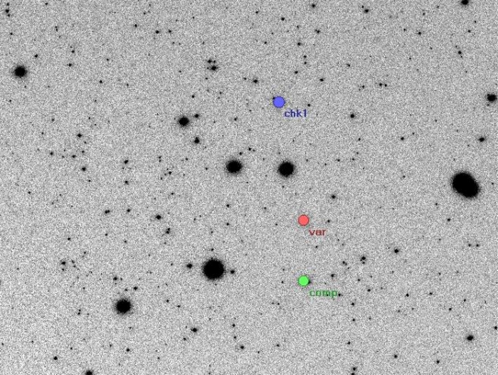Mapka - AB And, JD 2455871.33575