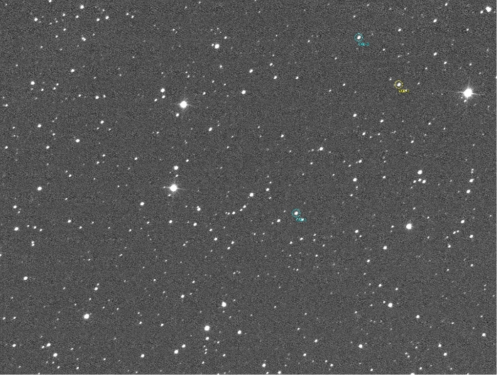 Mapka - V1300 Her, JD 2456129.40737