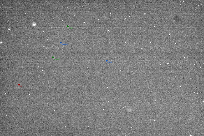 Mapka - XY Leo, JD 2456692.45530