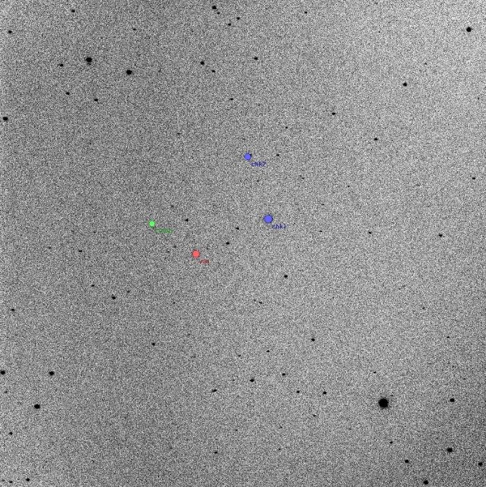 Mapka - TZ Boo, JD 2456819.36407