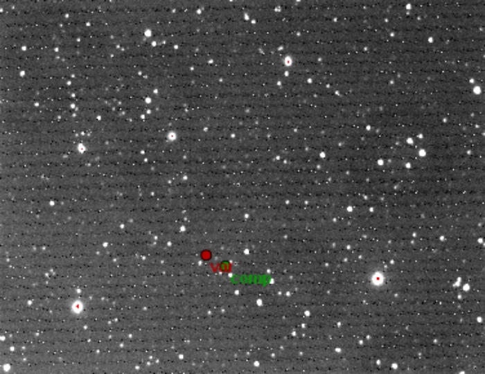 Mapka - FP Aur, JD 2457041.22748