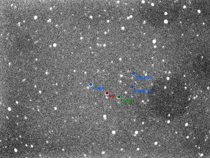 Mapka - V0887 Per, JD 2457029.22029