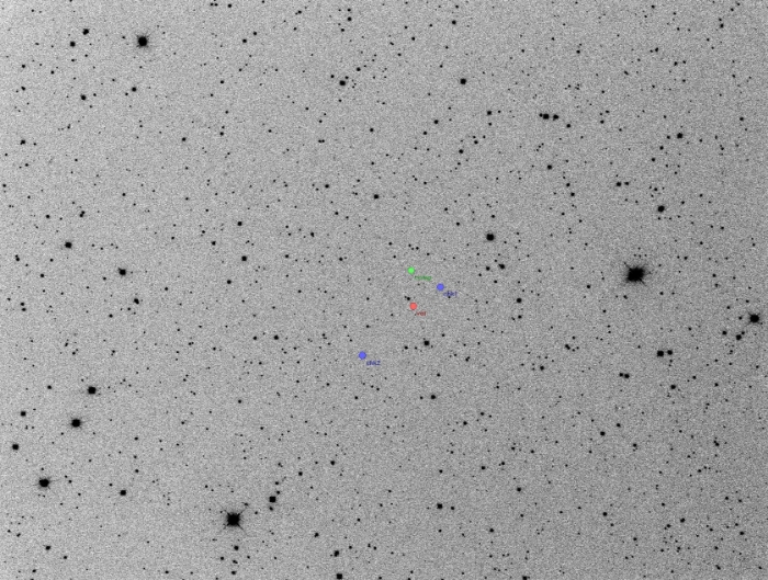 Mapka - OT UMa, JD 2457070.27532