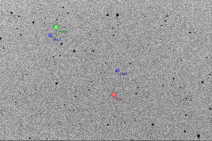 Mapka - V0829 Her, JD 2457117.43177