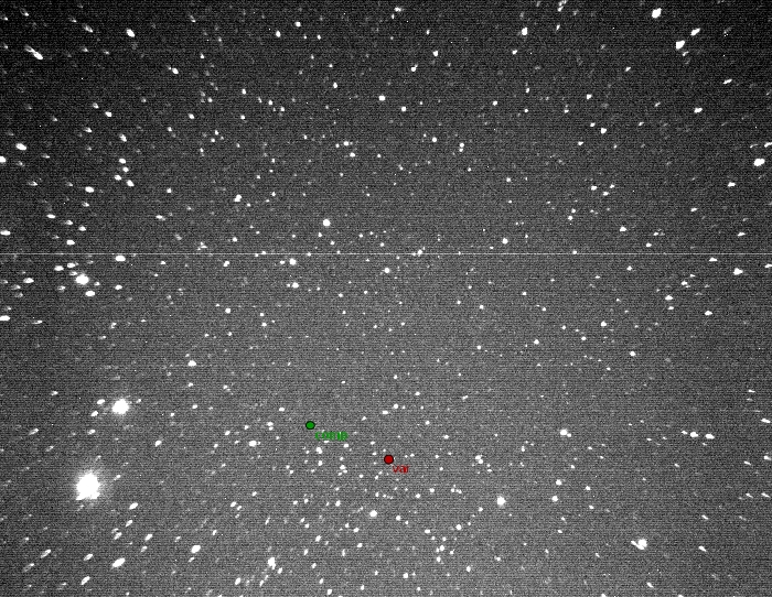 Mapka - KV Cyg, JD 2457178.40003