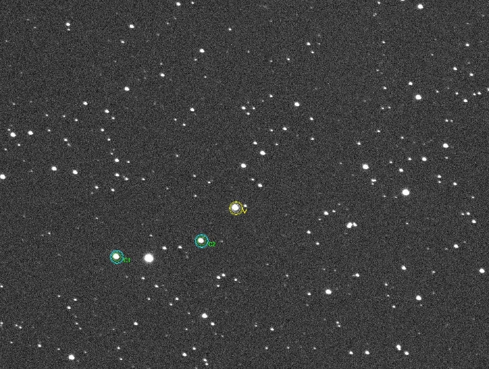 Mapka - HN Psc, JD 2457012.33693