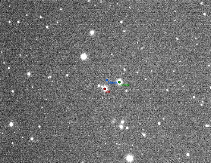 Mapka - XY UMa, JD 2457430.34209