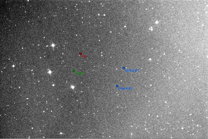 Mapka - V0667 Vir, JD 2457499.38165