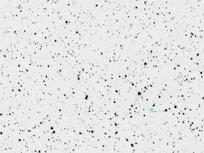 Mapka - CzeV231, JD 2455622.25532