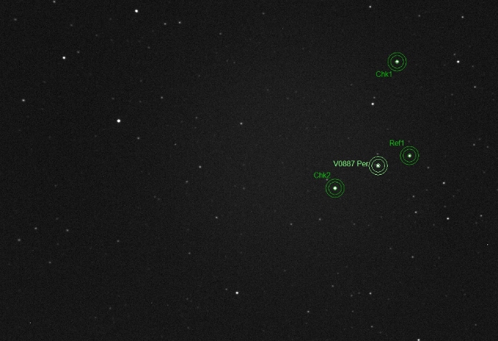 Mapka - V0887 Per, JD 2457690.59519