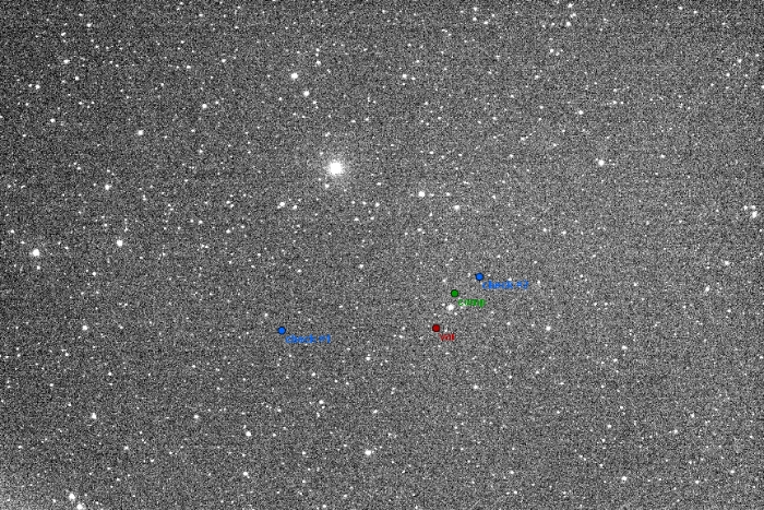 Mapka - V0740 Per, JD 2457780.27504