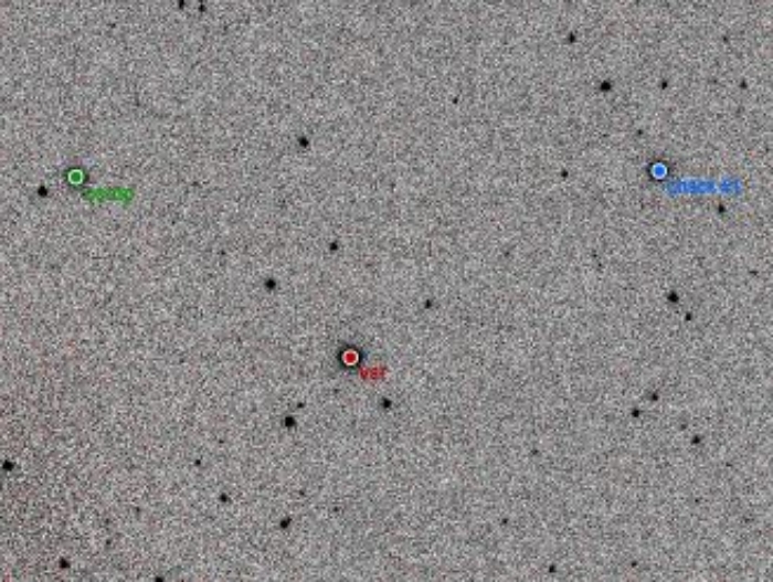 Mapka - W UMa, JD 2457841.29132