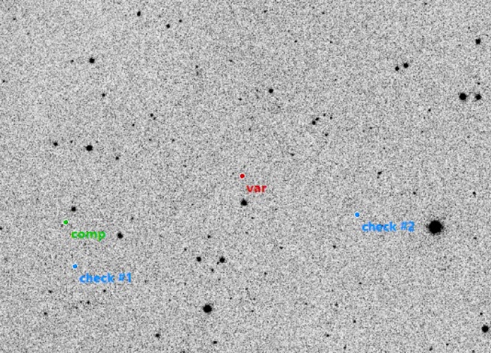 Mapka - NSVS 697648, JD 2457799.42457