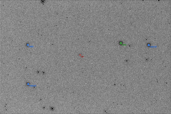 Mapka - NN Dra, JD 2457854.30388