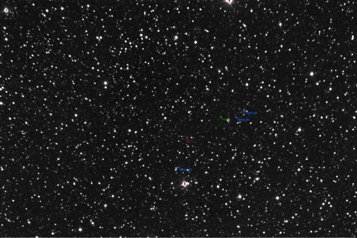 Mapka - V0501 Oph, JD 2457926.35798