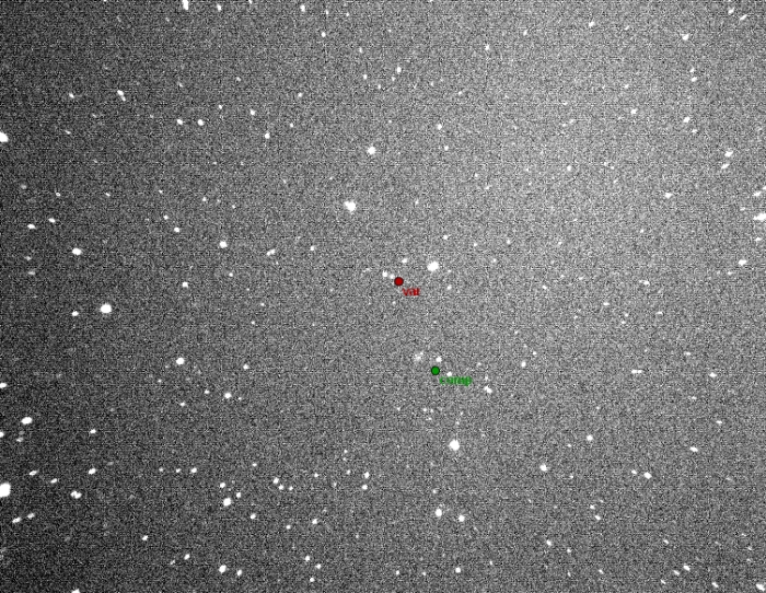 Mapka - XY UMa, JD 2458112.43910