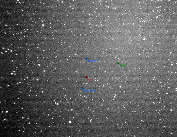 Mapka - V0364 Aur, JD 2458117.22560