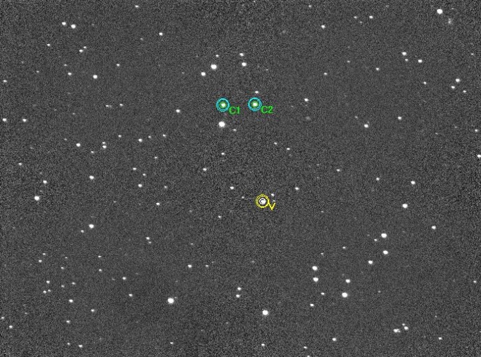 Mapka - NN Dra, JD 2457473.34010
