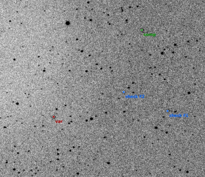 Mapka - V0585 Aur, JD 2458108.45929