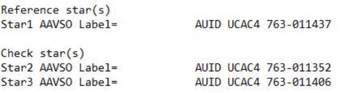 Mapka - V1011 Cas, JD 2458360.50974