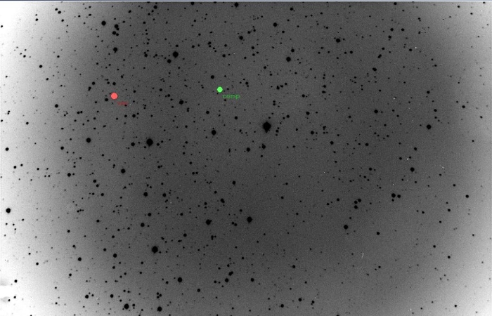 Mapka - V0964 Per, JD 2458471.19452