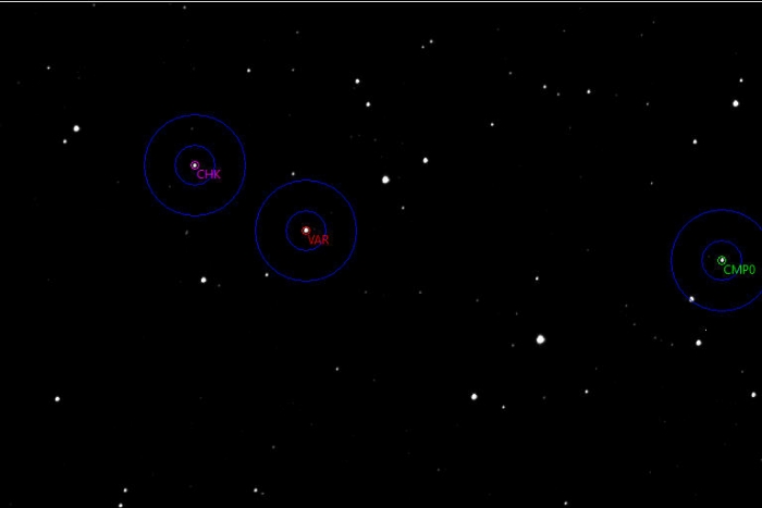 Mapka - QT UMa, JD 2458502.45722