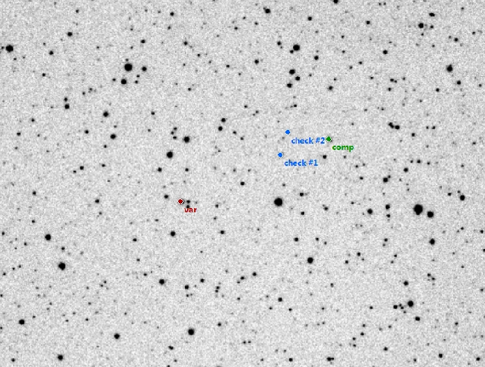 Mapka - V1141 Cyg, JD 2458440.20602