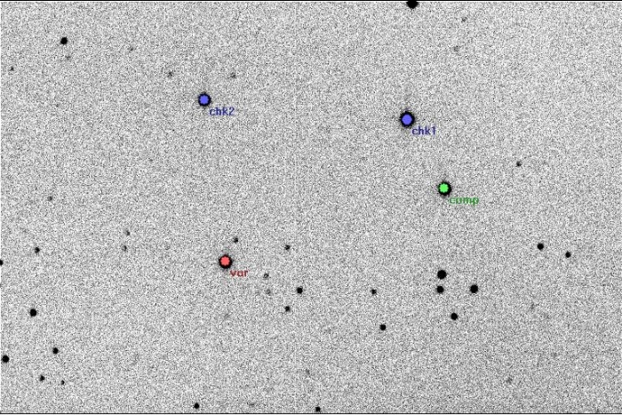 Mapka - XY Boo, JD 2458595.30062