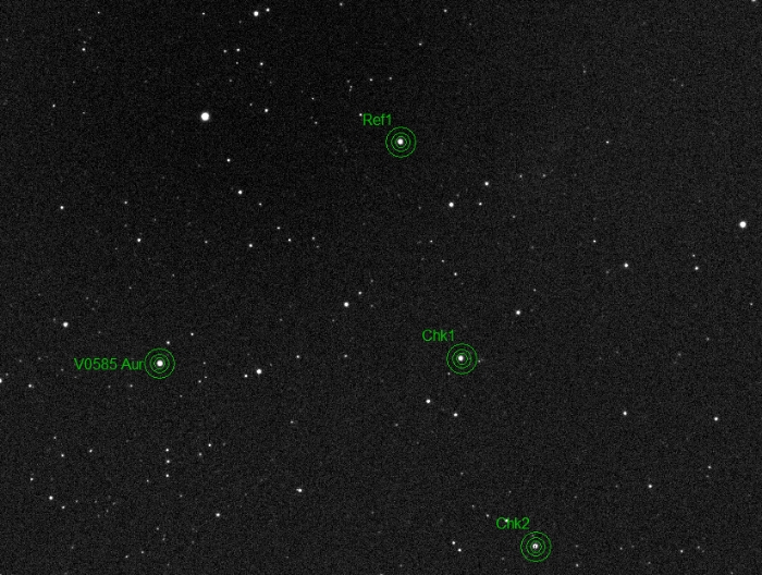 Mapka - V0585 Aur, JD 2458508.32755