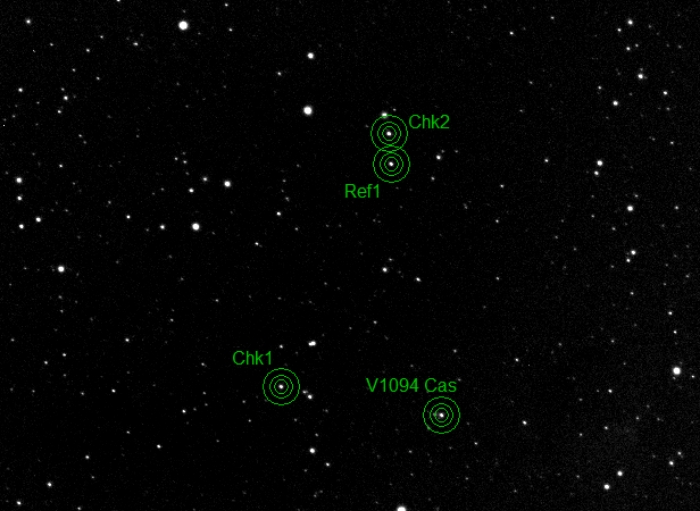 Mapka - V1094 Cas, JD 2458530.23102