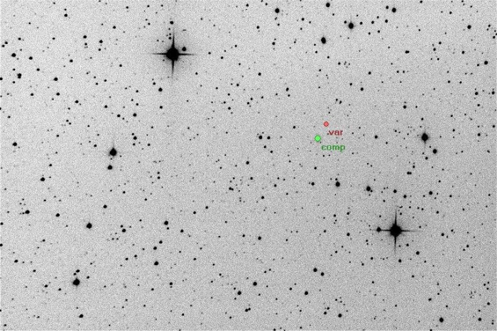 Mapka - CzeV241, JD 2455651.44441