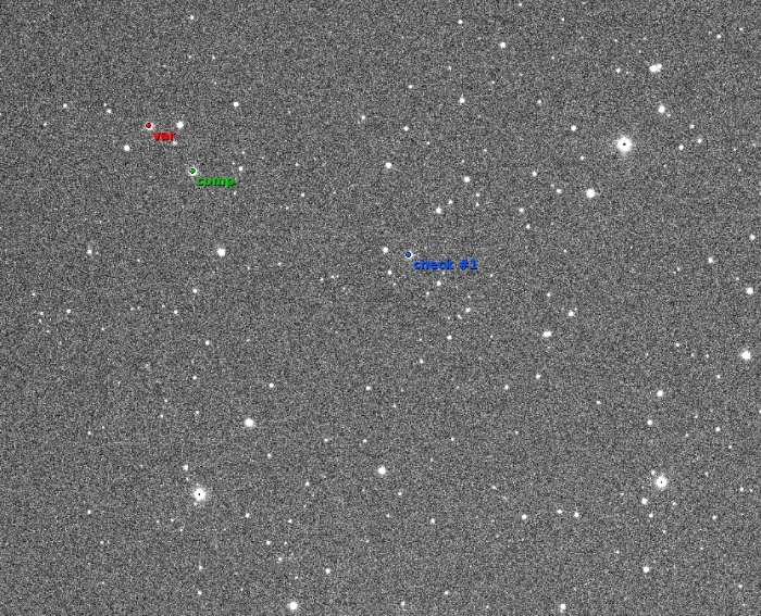 Mapka - V0348 Dra, JD 2458942.28428