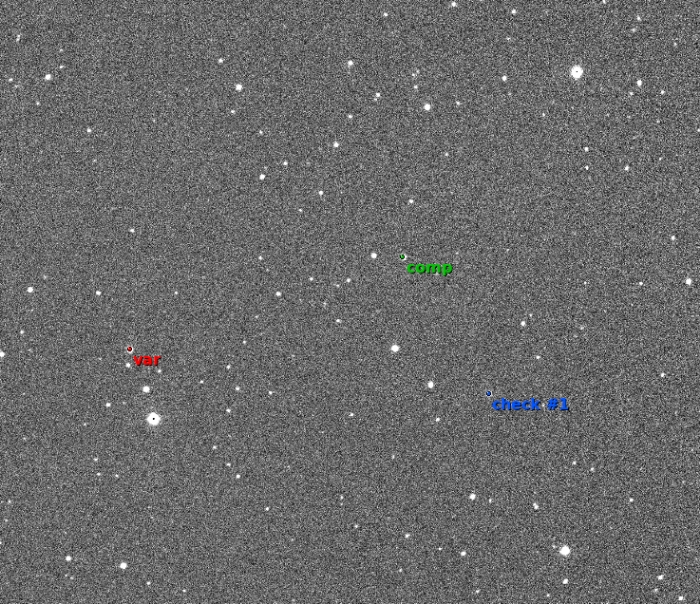 Mapka - V0808 Cep, JD 2458977.32759