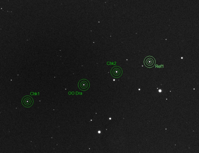 Mapka - OO Dra, JD 2458945.53231