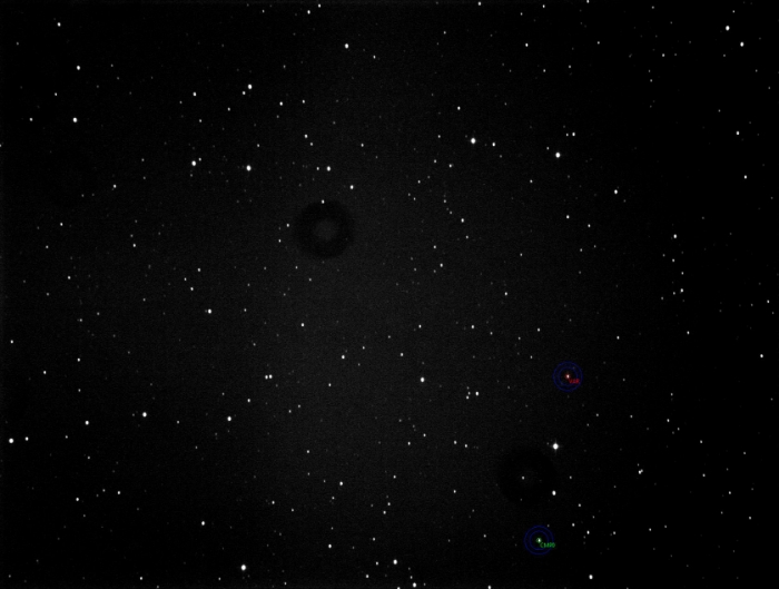 Mapka - V1300 Her, JD 2458957.31068