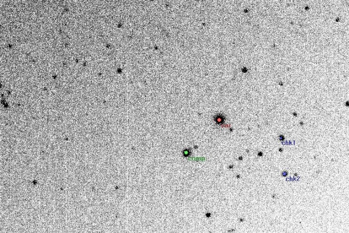 Mapka - V1825 Aql, JD 2453288.24421