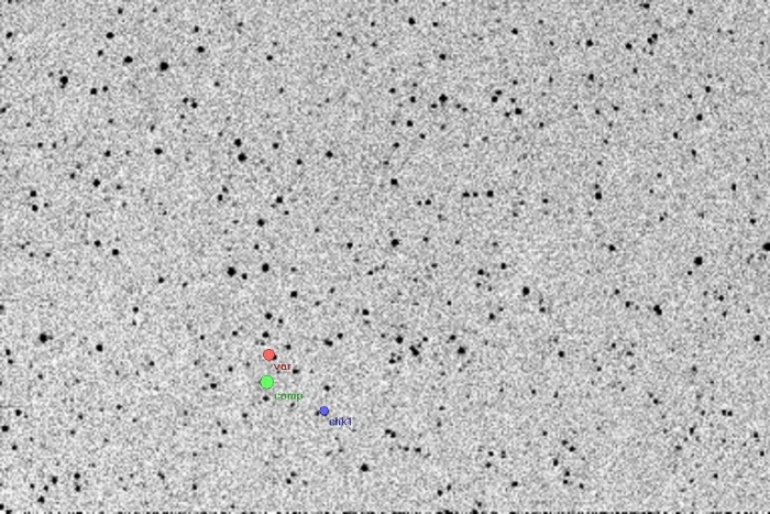 Mapka - BB Scl, JD 2455490.40097