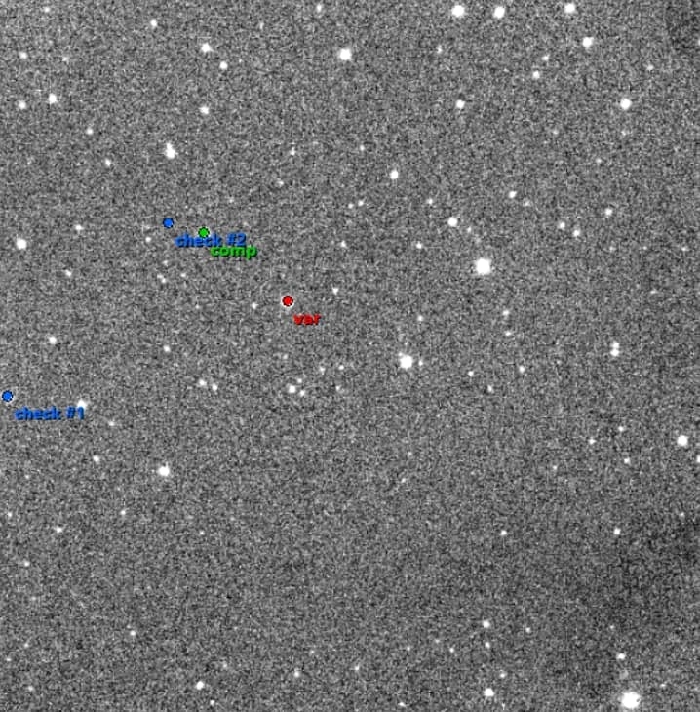 Mapka - AH Tau, JD 2459514.38580