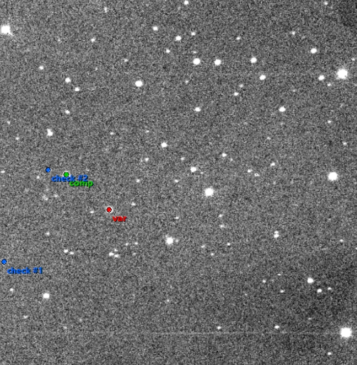 Mapka - AH Tau, JD 2459514.52080