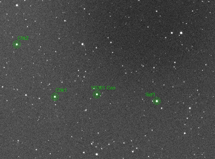 Mapka - V0381 Cas, JD 2459183.32398