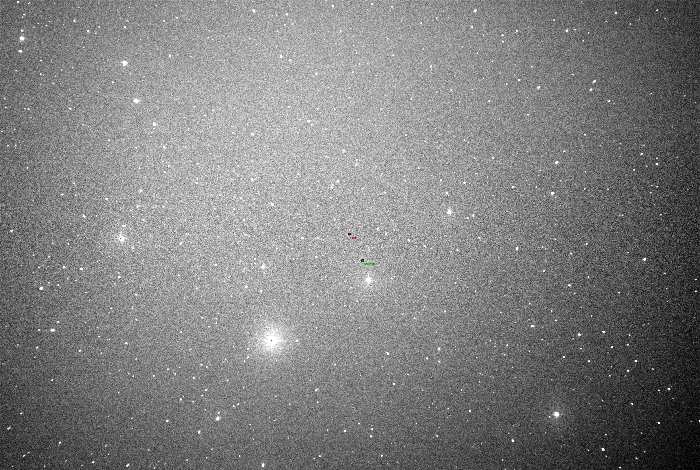 Mapka - RZ Tau, JD 2459959.25343