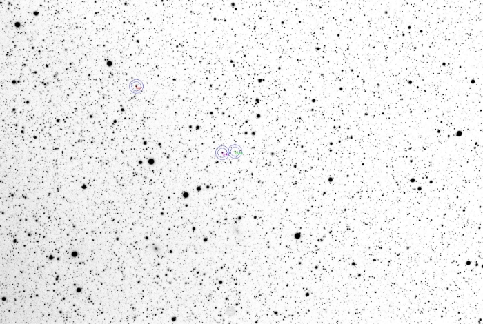Mapka - V0523 Cas, JD 2460200.33239